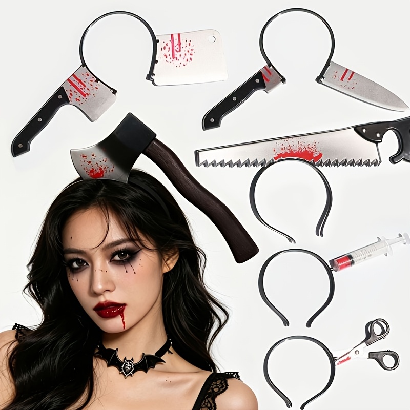 Cosplay Prop Axe - Halloween Decoration Fake Bloody Axe Saws