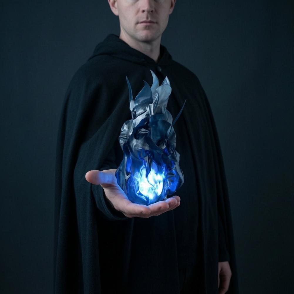 Simulated Flame Handheld Prop  - Cosplay Fireball Prop ulasan dan harga