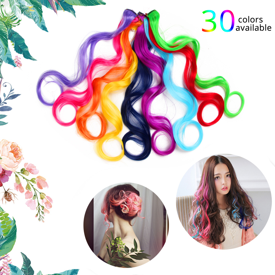 Alileader Synthetic Wavy One C - Aerith Cosplay Prop ulasan dan harga