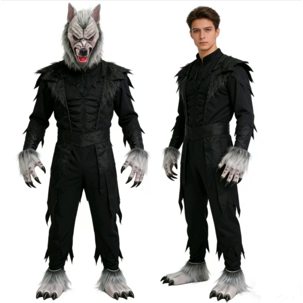 Werewolf Costume Kit Horror Ha - Cosplay Prop Kit ulasan dan harga