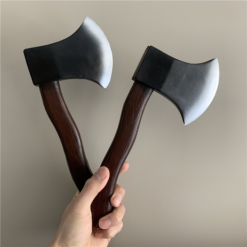 23cm/9.06in PU Axe Model Props - Cosplay Prop Axe ulasan dan harga