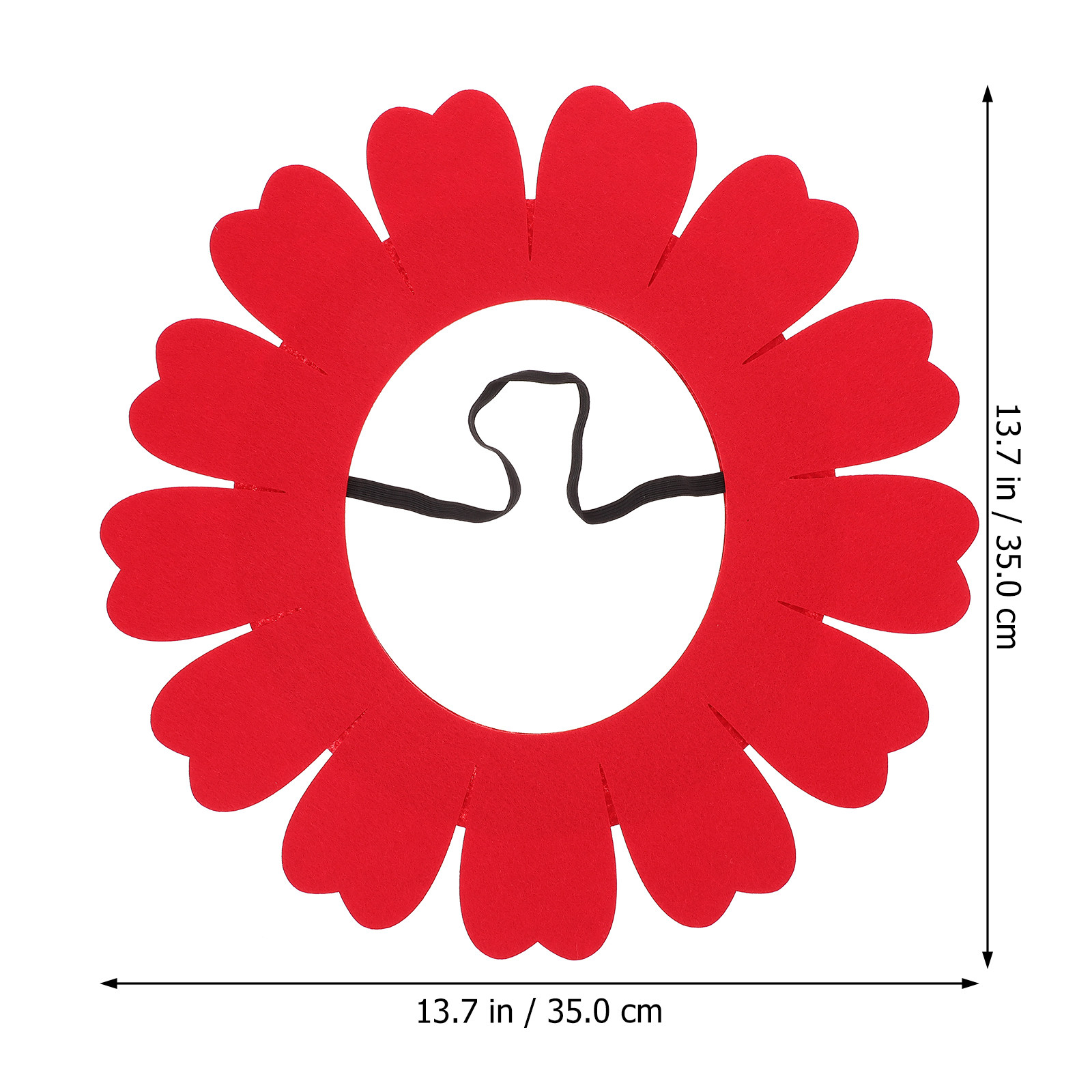2Pcs Premium Felt Sunflower He - Easy Cosplay Prop ulasan dan harga