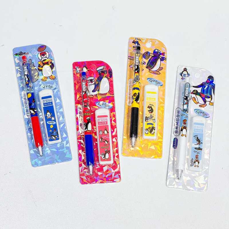 4/24pcs Kawaii Pingu Mechanica - Easy Cosplay Prop ulasan dan harga