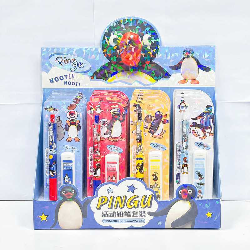 4/24pcs Kawaii Pingu Mechanica - Easy Cosplay Prop ulasan dan harga