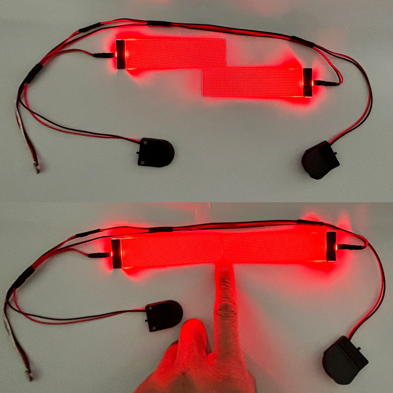 Red Flexible Bendable DIY LED  - Cosplay Prop Kit ulasan dan harga