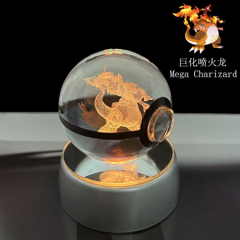 Pokemon Crystal Poké Ball 3D E - Cosplay Fireball Prop ulasan dan harga
