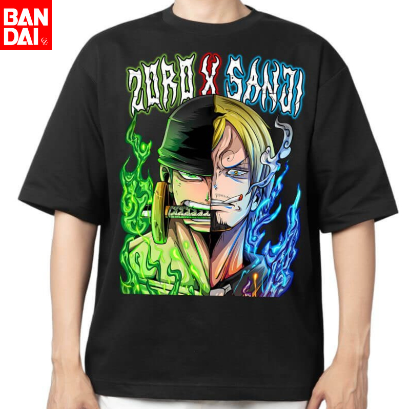 One Piece 2026 Men Cotton Tshi - Cosplay Flame Prop ulasan dan harga