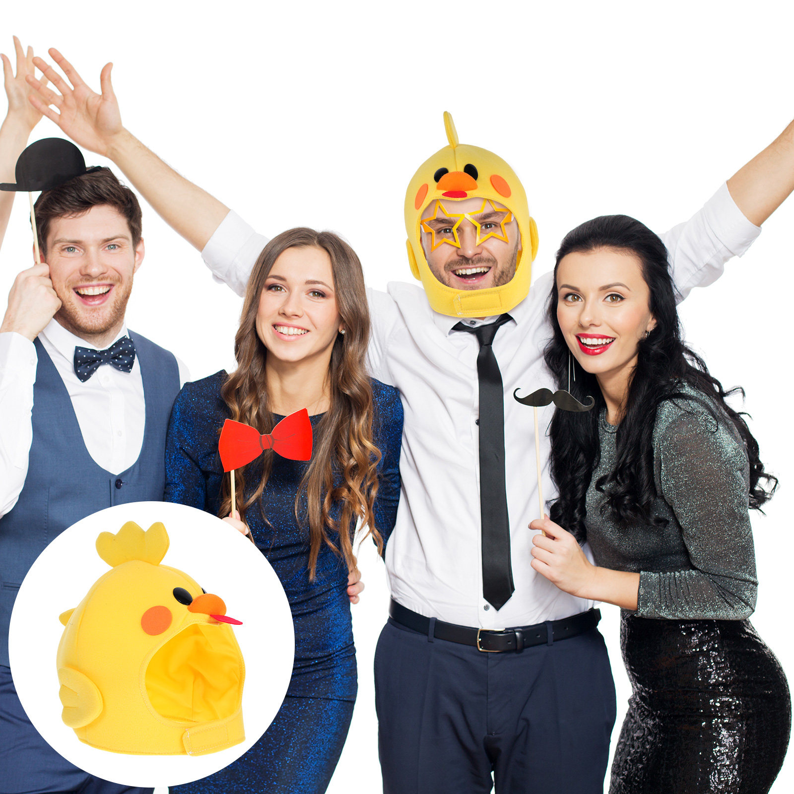 Yellow Chick Animal Hat for Do - Easy Cosplay Prop ulasan dan harga