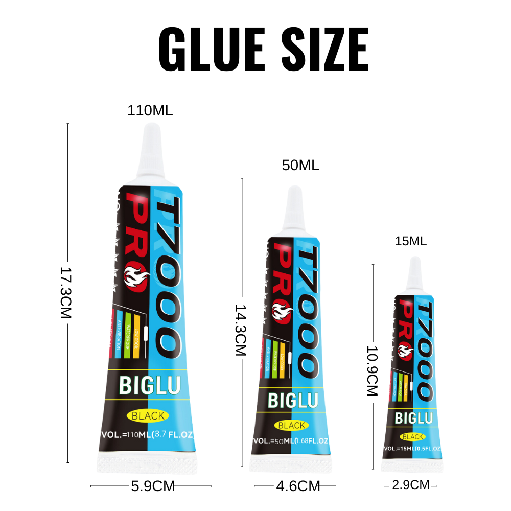 BIGLU T7000 PRO Glue Black Con - Contact Cement Glue ulasan dan harga