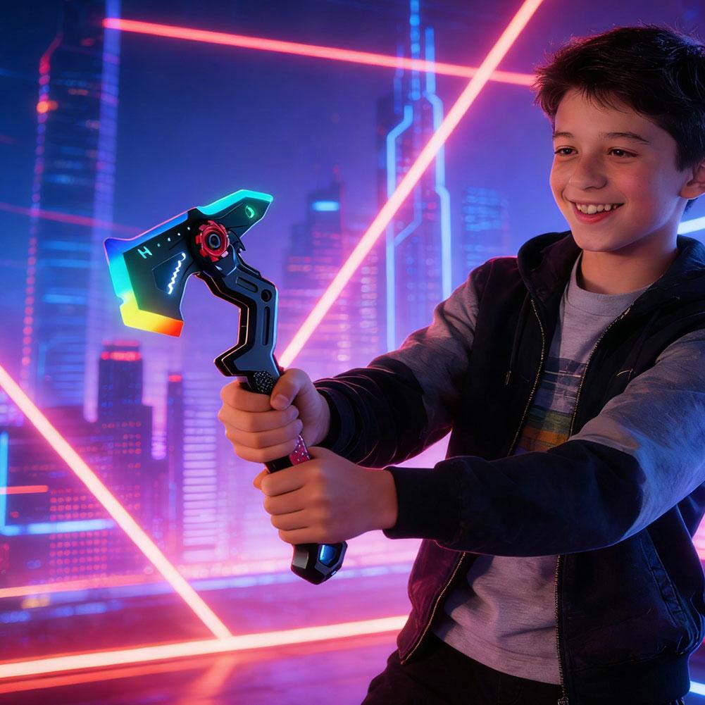 Transformable Light Up Laser A - Cosplay Prop Axe ulasan dan harga