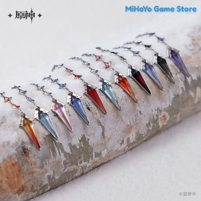 Frost and Flame Brooch Set Ori - Cosplay Flame Prop ulasan dan harga