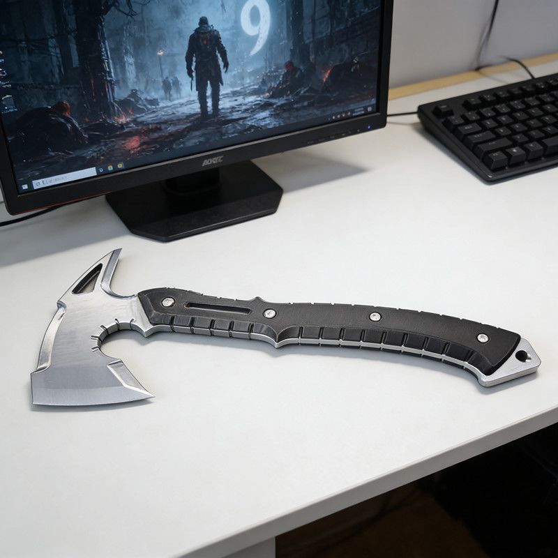 Cosplay Biohazard RE9 3D Print - Cosplay Prop Axe ulasan dan harga