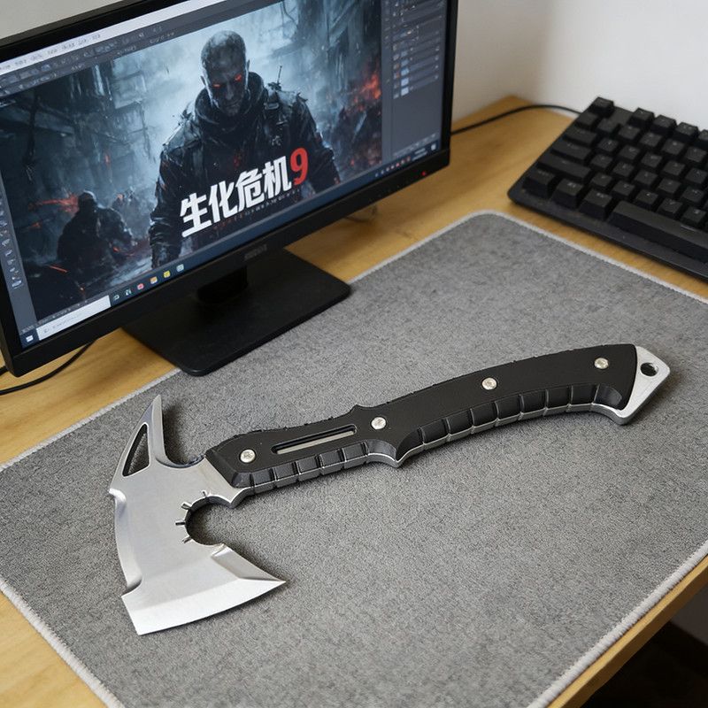 Cosplay Biohazard RE9 3D Print - Cosplay Prop Axe ulasan dan harga