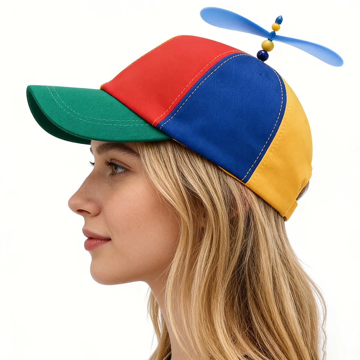 Funny Multicolor Propeller Hat - Cosplay Fireball Prop ulasan dan harga