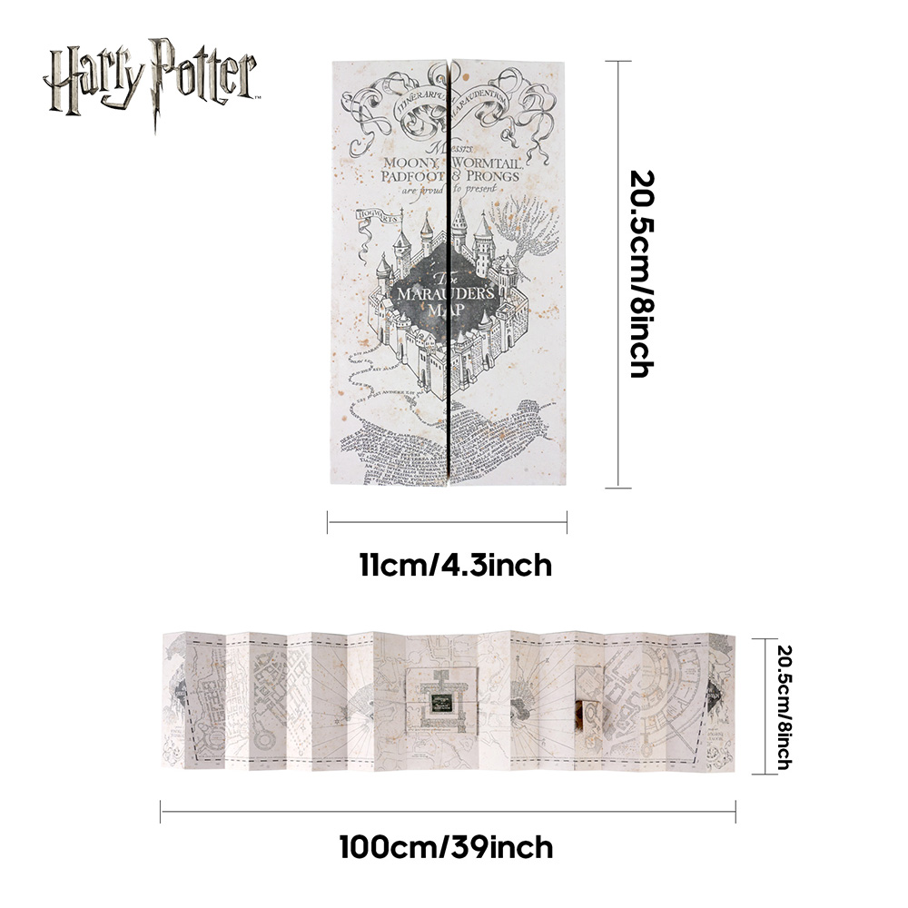 1PC Map Of The Marauder's Scho - Prop Para Cosplay ulasan dan harga