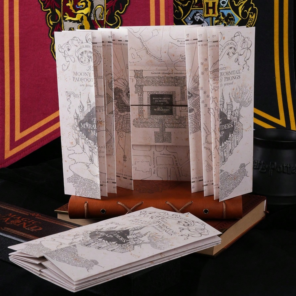 1PC Map Of The Marauder's Scho - Prop Para Cosplay ulasan dan harga